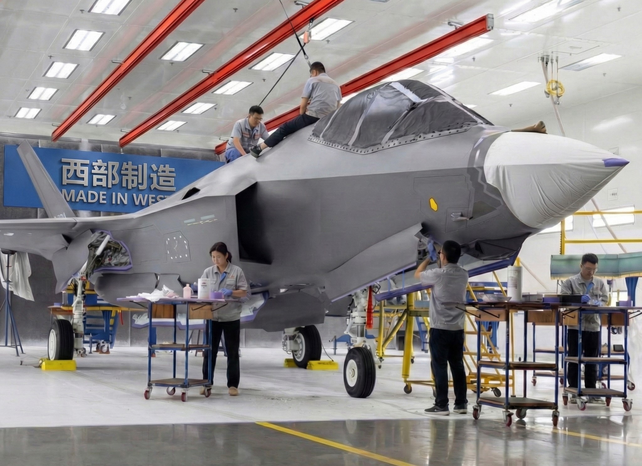 数字化喷涂工艺展示