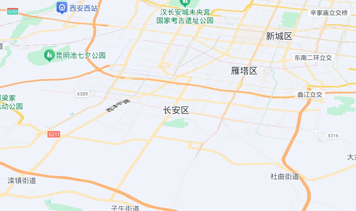 西部制造地理位置示意