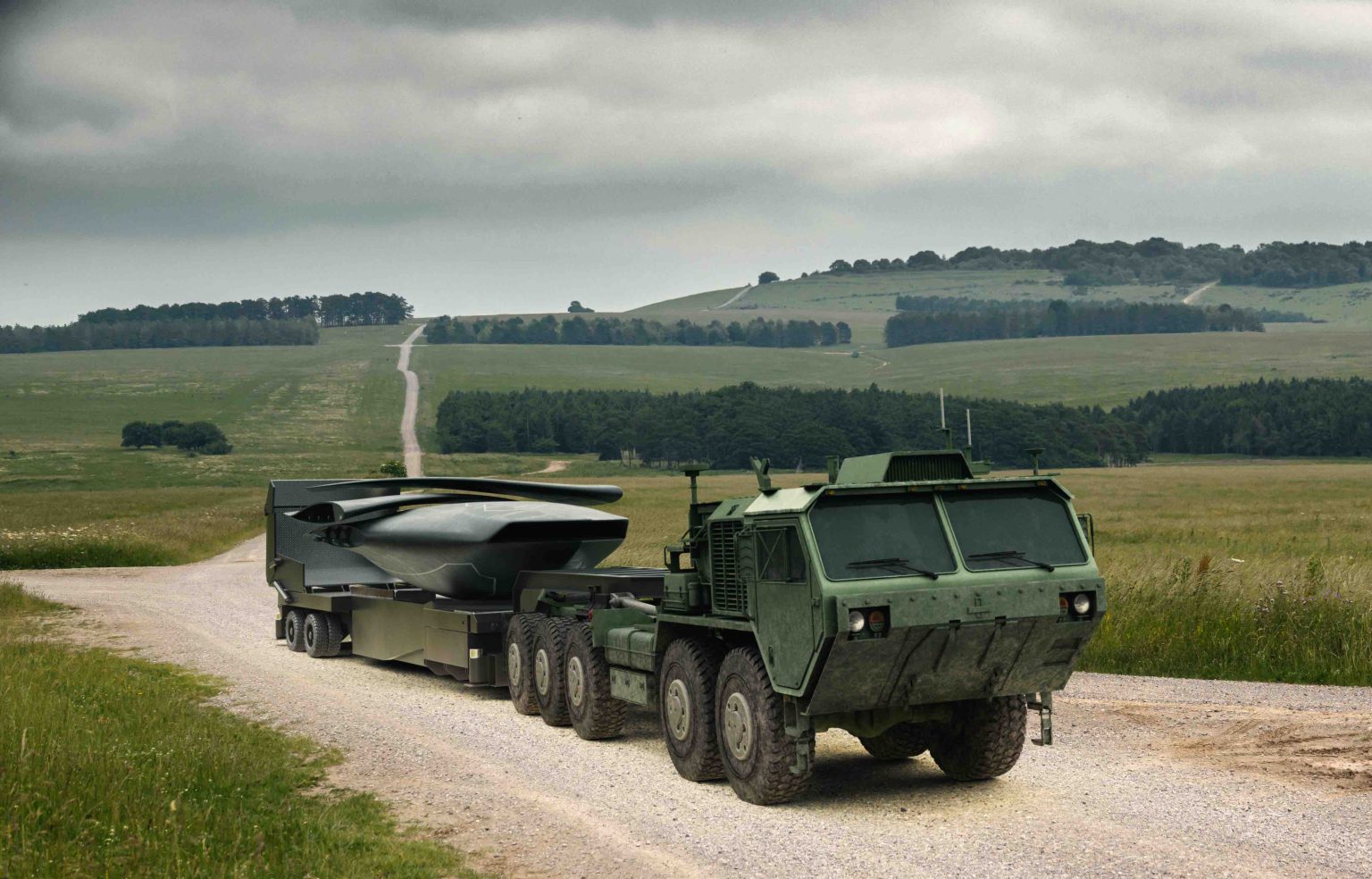 某型特种车辆展示模型